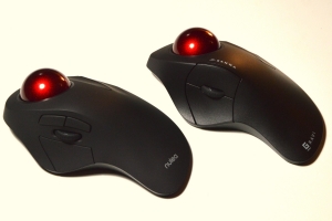Nulea m505 next to Sanwa Gravi